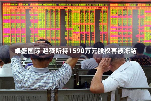 卓盛国际 赵薇所持1590万元股权再被冻结